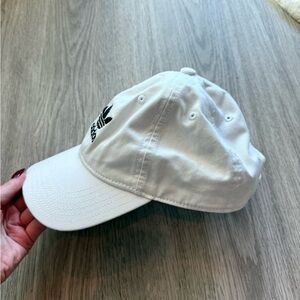 Women’s White Addidas Baseball Cap